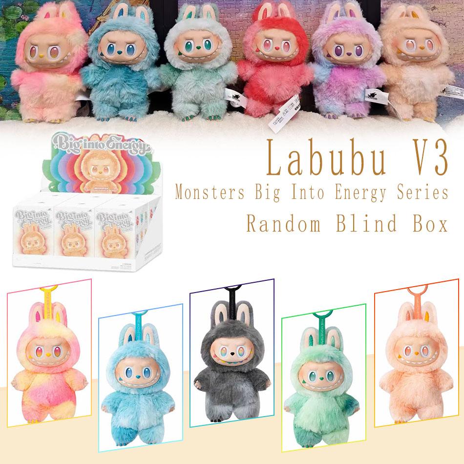 Фигурка LaBuBu V3 Монстры Большая Серия Энергии Слепая Коробка Кавайная Фигурка Лицо Кукла Одежда Кукла Декор Подарок Игрушка Слепая Коробка