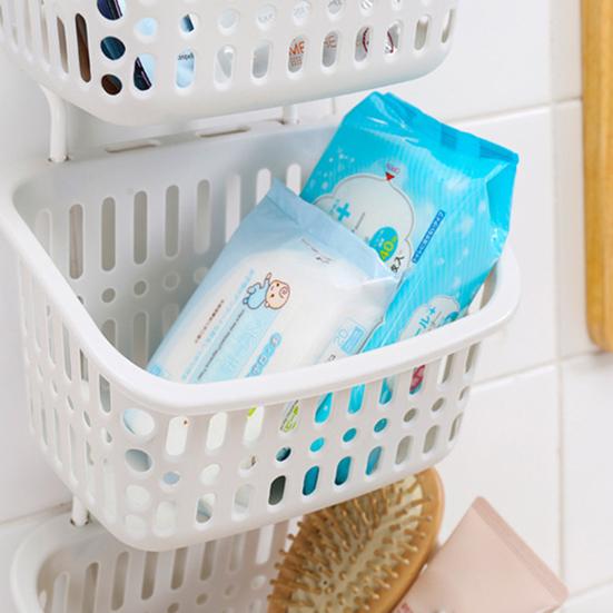 Подвесная корзина для хранения Большая вместимость Высокая грузоподъемность Полая вентилируемая Водонепроницаемая Легко чистится Органайзер для корзины для хранения