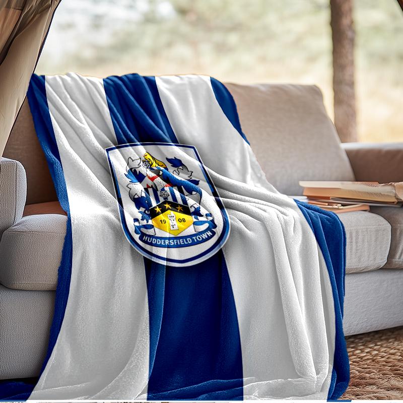 Hudders-field Football Spirit Blanket Lightweight Ideal Bedding Blanket Perfect for Travel, Camping, Living Rooms, Offices, Sofas, Fan Christmas gift