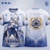 Summer Zenless Zone Zero Character Miyabi Jane Billy Anby Lycaon Velina Cissia Billy Full Print Breathable Soft Jersey T-Shirt