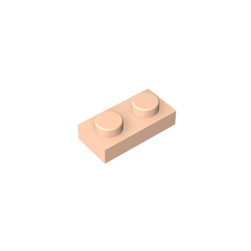 60 шт./лот 3023 DIY Блоки Строительные Кирпичики Тонкие 1x2 Образовательные Конструкторы Игрушки для Детей Совместимы с Брендом