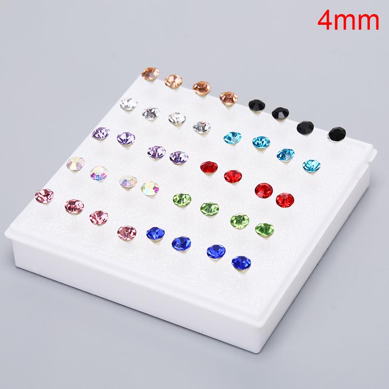10Pairs/20Pairs Set Stud Earrings Small Earrings Jewelry