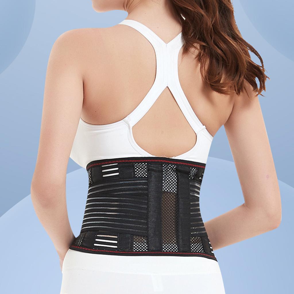 Reliable Invisible Fine-wrapped Edges Sports Belt Lumbar Spine Fixed Sports Support Belt Gym Accessories
