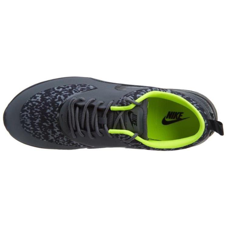 Nike Air Max Thea Print Темно-серый Черный Вольт Женские 599408-006