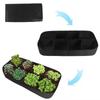 Rectangle Growing Bag Felt Planting Container Durable Planting Nursery Pot  Outdoor