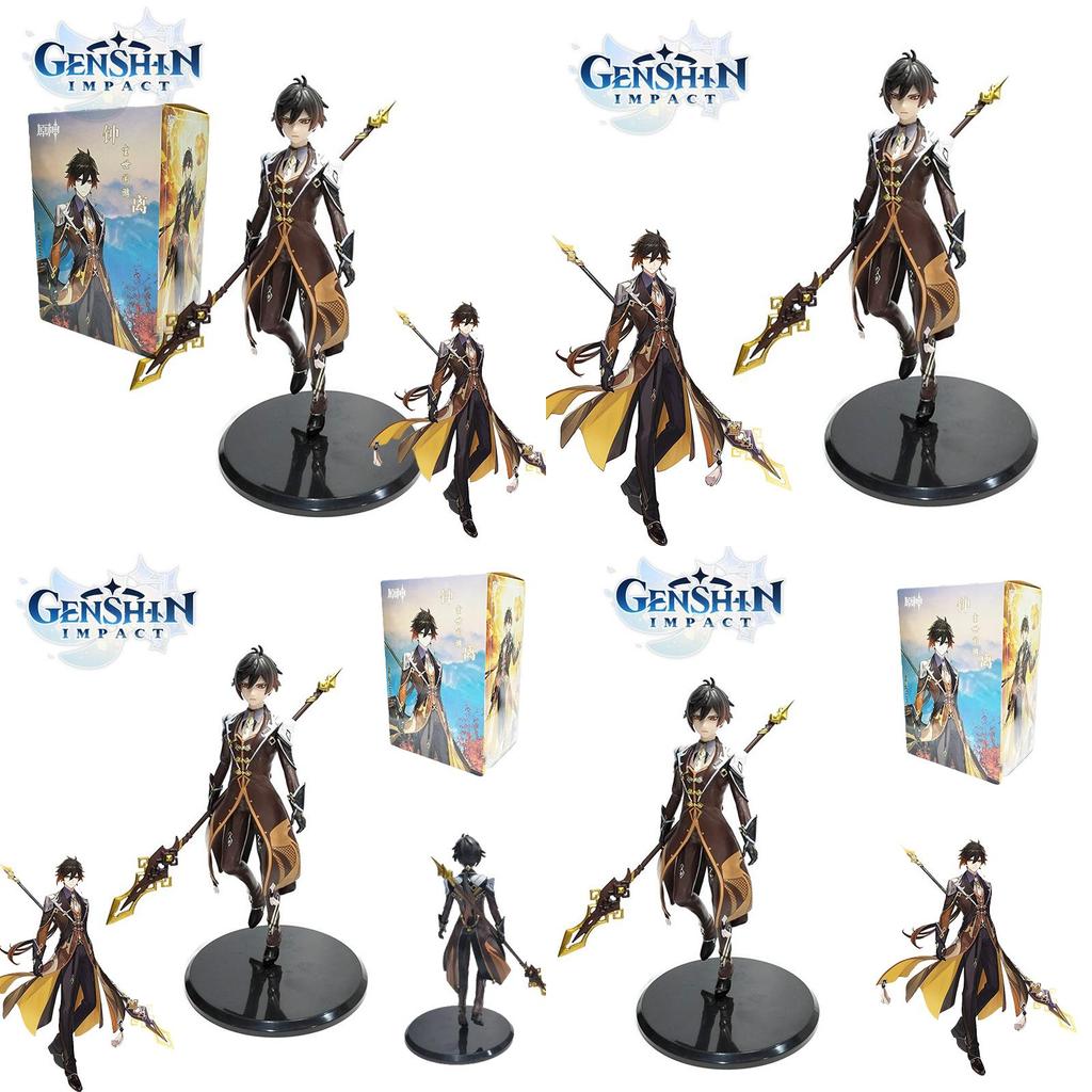 Великолепная фигурка Чжун Ли из Genshin Impact, модель, игрушка, подарок, украшение