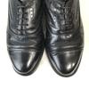 REGAL/Imperial Grade Premium Goodyear Leather Straight Tip Shoes/25.0E/Black/Business/Dress(USED)