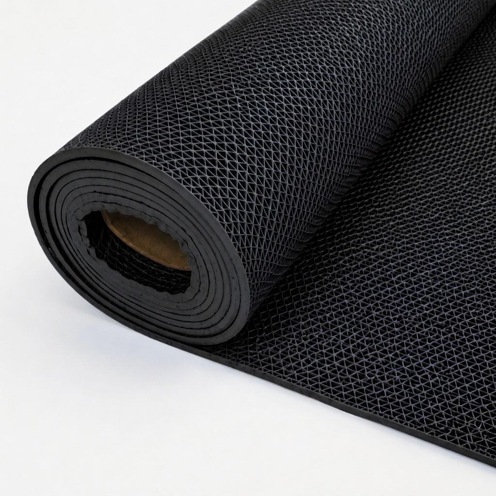 Водонепроницаемый противоскользящий ПВХ коврик для пола для ванной комнаты и кухни