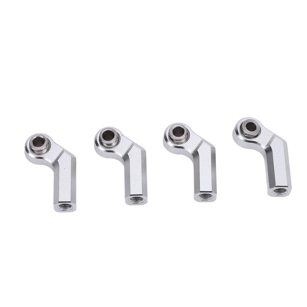 4PCS Metal Ball Joint Alloy 7.0mm Diameter M4 Thread High Accuracy RC Car Bend Ball Joint Ti Color
