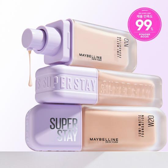 [Natty Pick] Maybelline Super Stay Lumimat Foundation 35мл,корейская косметика, КПОП