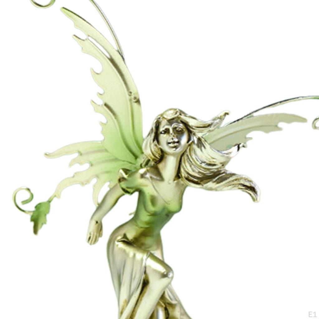 Фея Ангел Сад Статуя Статуэтка Газон Орнамент Декоративный Дисплей Статуя для Балкона