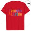 French Girls Single Farewell Tops: Future Bride Team Bride Tees, Printed T-shirts for EVJF & Bridal Shower