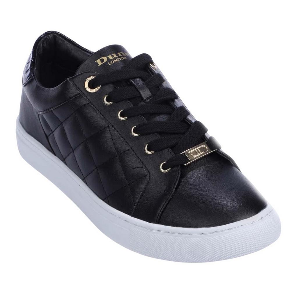 Dune London Unisex Adult Ellenar Quilted Trainers