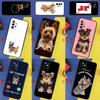 Чехол для Samsung Galaxy A13 A33 A53 A36 A26 A05 A06 A16 A54 A34 A14 A32 A52 A55 A35 A15 A56 с Йоркширским Терьером