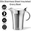 304 stainless steel steak sauce pot, jam pot, kitchen seasoning pot.zwq