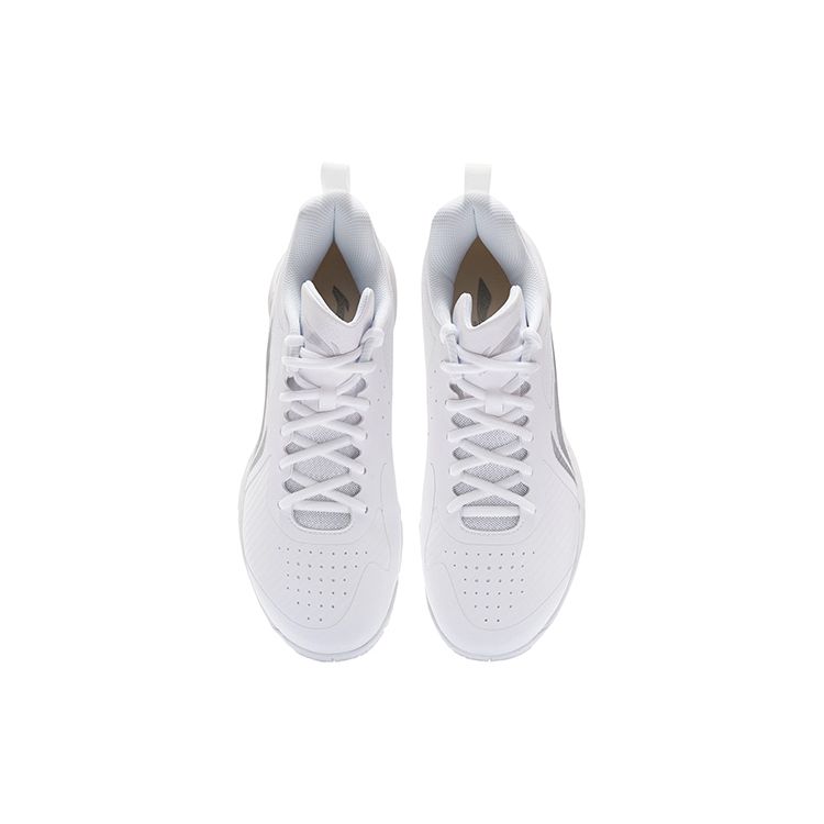 Кроссовки для бадминтона Li Ning Speed SE из ткани, амортизирующие, дышащие, износостойкие, нескользящие, с низким верхом, унисекс, белые AYZS018-1