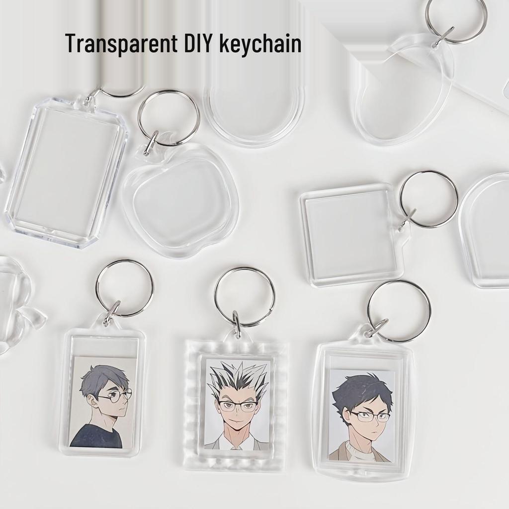 Акриловый брелок для фоторамки - Настраиваемый DIY подарок-подвеска