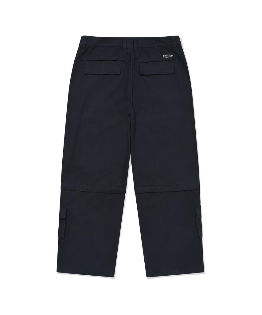 PHYSICAL DEPARTMENT Detachable Big Cargo Pants Navy