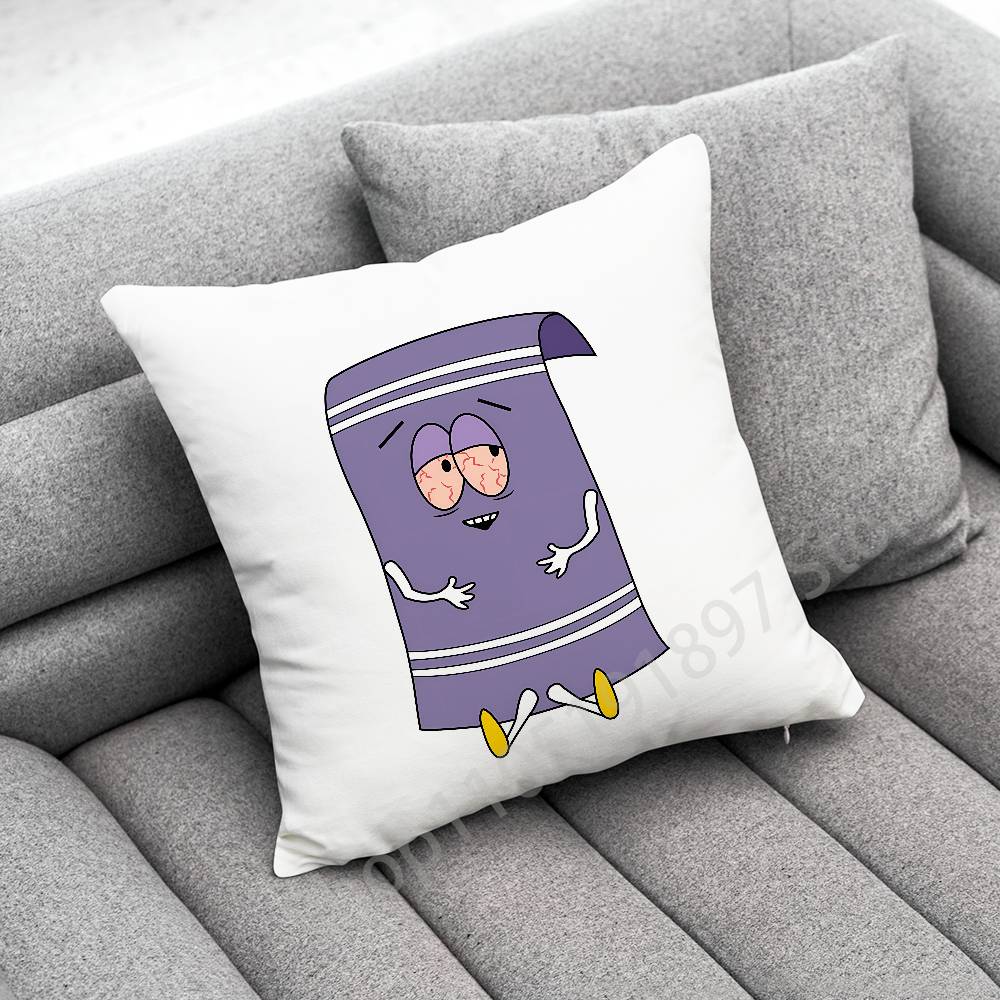 Kenny Stan Marsh Towelie S-South P-Park Throw Pillow Case For 40X40Cm 45X45Cm 50X50Cm 30X30Cm Square Office Pillowship Cover