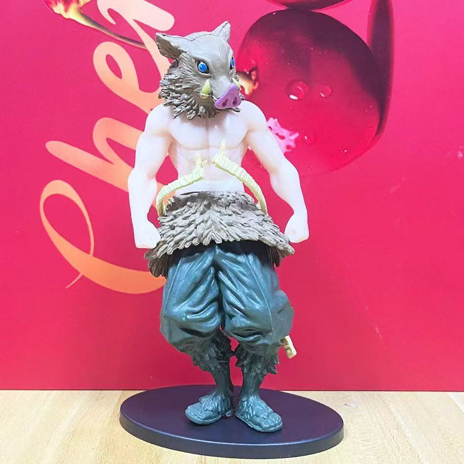@Anime Demon Slayer Kimetsu no Yaiba Figure Kamado Tanjirou Action Figure Agatsuma Zenitsu Nezuko Warrior PVC Model Toys**