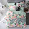 Duvet Cover Sets Bedroom Accessories Cotton Blend Quilt Cover Bed Sheet + Pillowcase