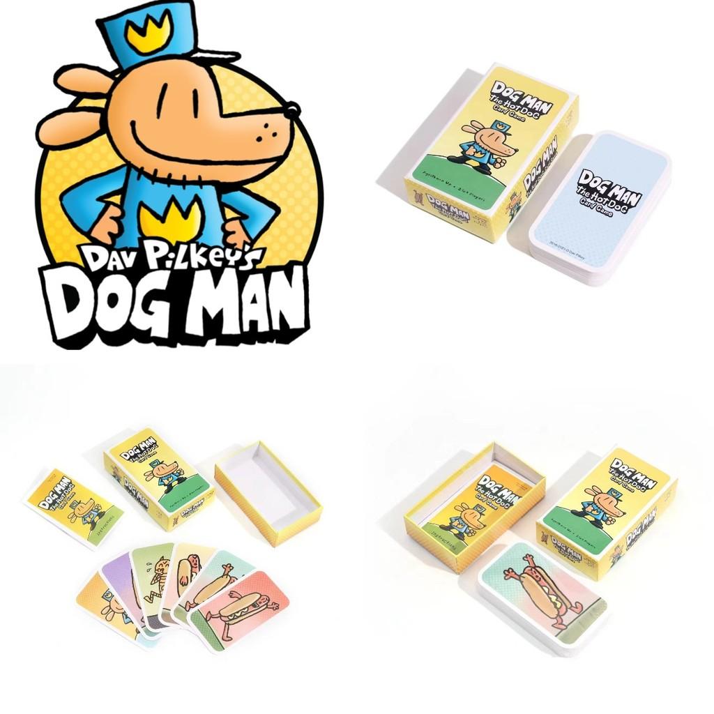 Dog Man Detective Dog Fun Party Game Card Deck For Interactive Family Entertainment
