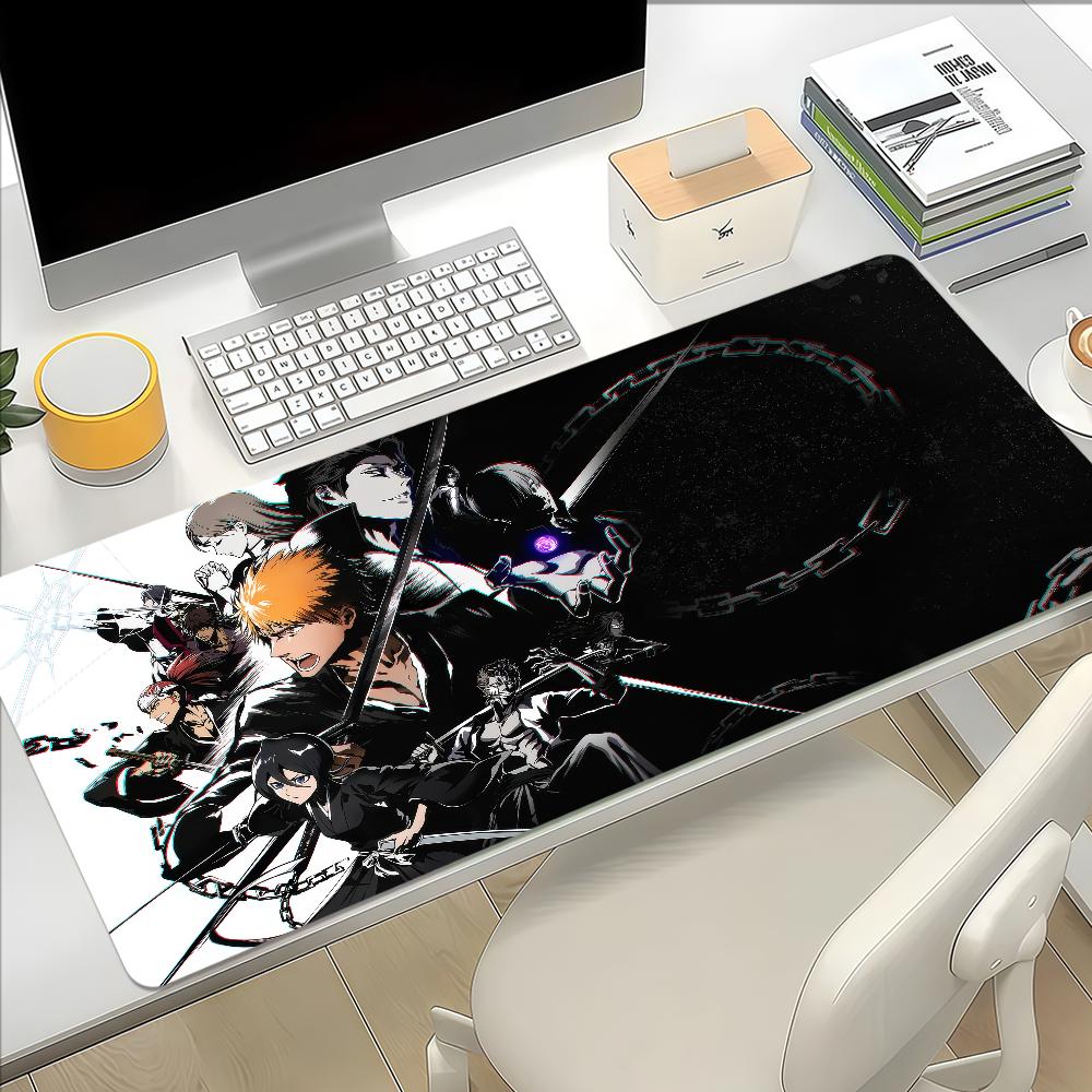 B-BLEACH Rebirth of Souls Ichigo Mouse Pad Non-slip Thickened MousePad Large Writing Lockedge Gaming Cushion Office Student