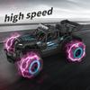 2024 Новый 2.4Ghz 4WD RC Flat Racing Truck с подсветкой 1:14 Дистанционное Управление Мотоцикл Внедорожник Высокоскоростной Автомобиль Внедорожник Детский RC Игрушка Мальчик Подарок