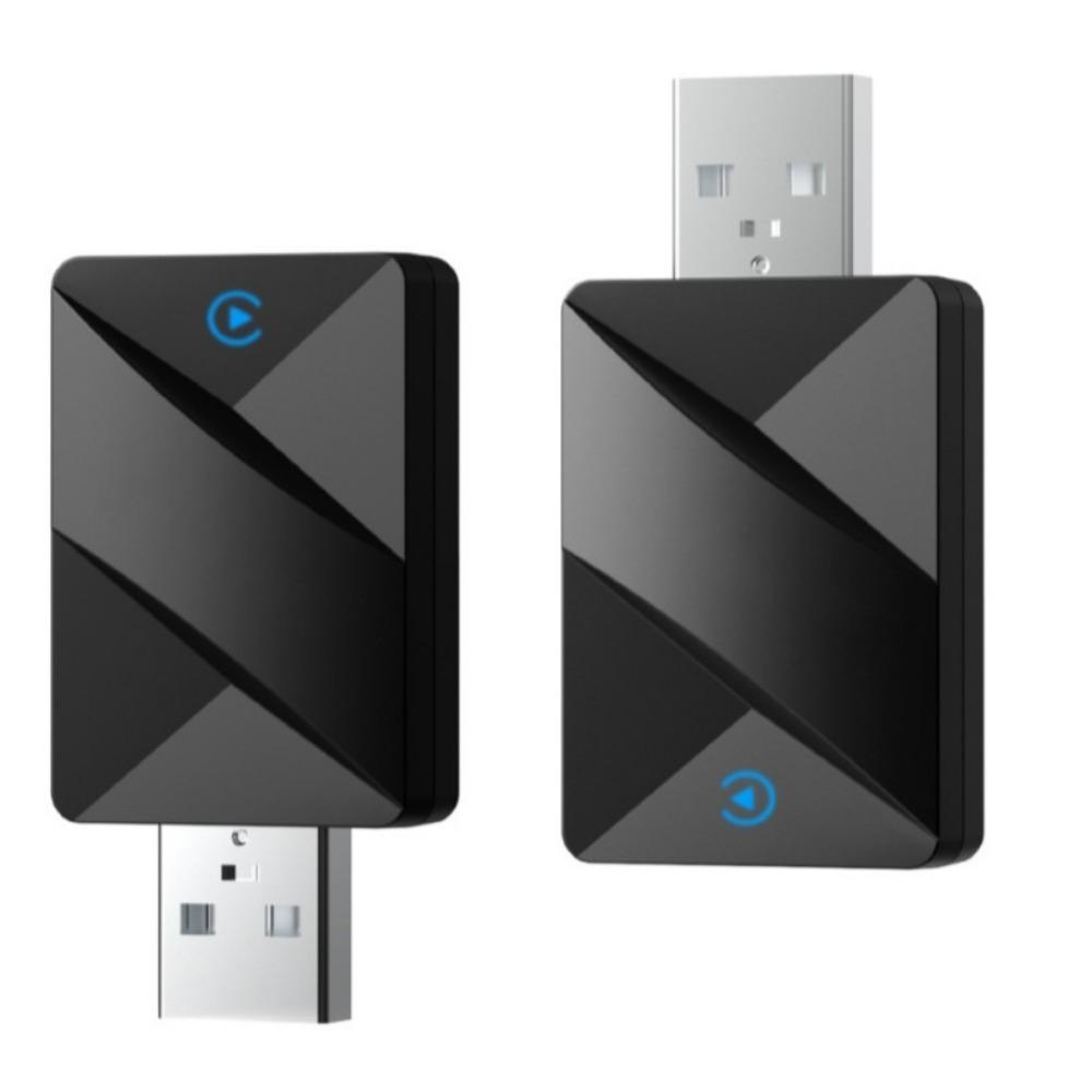 Plug and Play Wireless CarPlay Box Short Convert Wired to Wireless for iPhone Android Auto