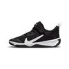 Nike Универсальные кроссовки для зала с нескользящей подошвой, амортизацией и износостойкостью, низкие, для активного образа жизни, детские, Черно-белые DM9026-002