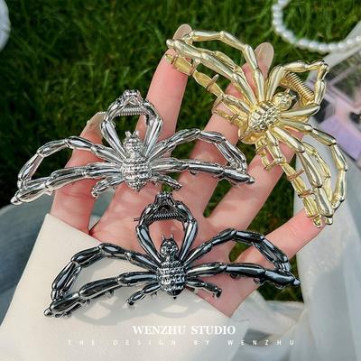 Изысканный паук Хэллоуин клип конский хвост когти шпильки для затылка металлические головные уборы для женщин и девочек аксессуары для волос
