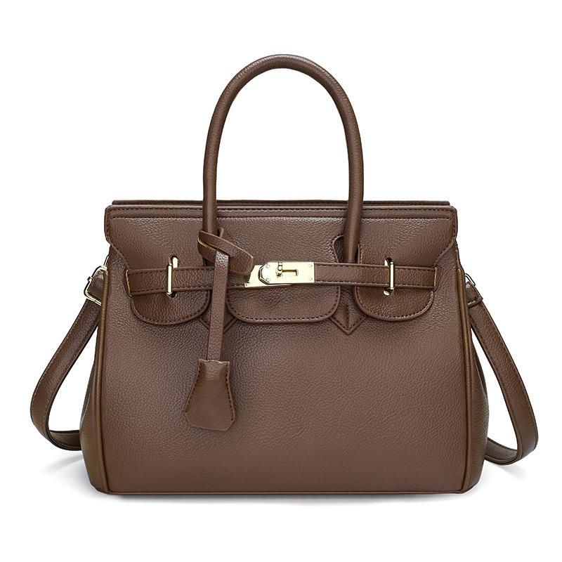 Женская сумка новая простая однотонная сумка через плечо модная сумочка