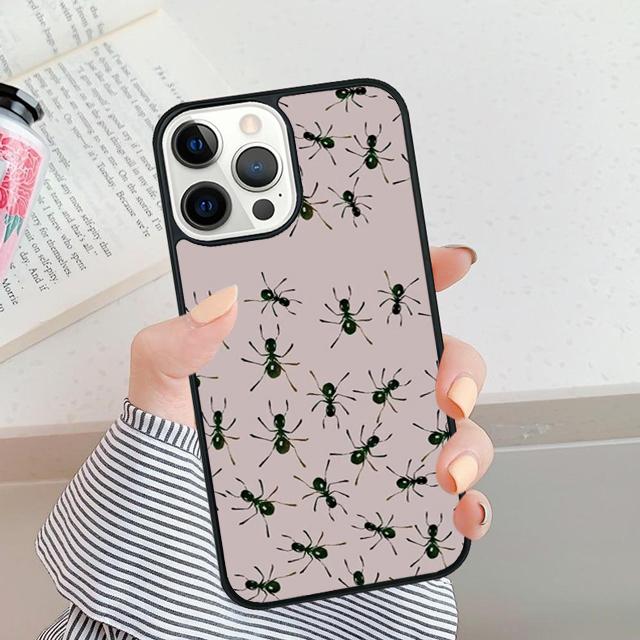 Жуткие Муравьи Насекомые Страшный Чехол для Телефона Для iPhone 16 15 14 Plus XR XS apple 16 11 12 13 mini Pro Max coque