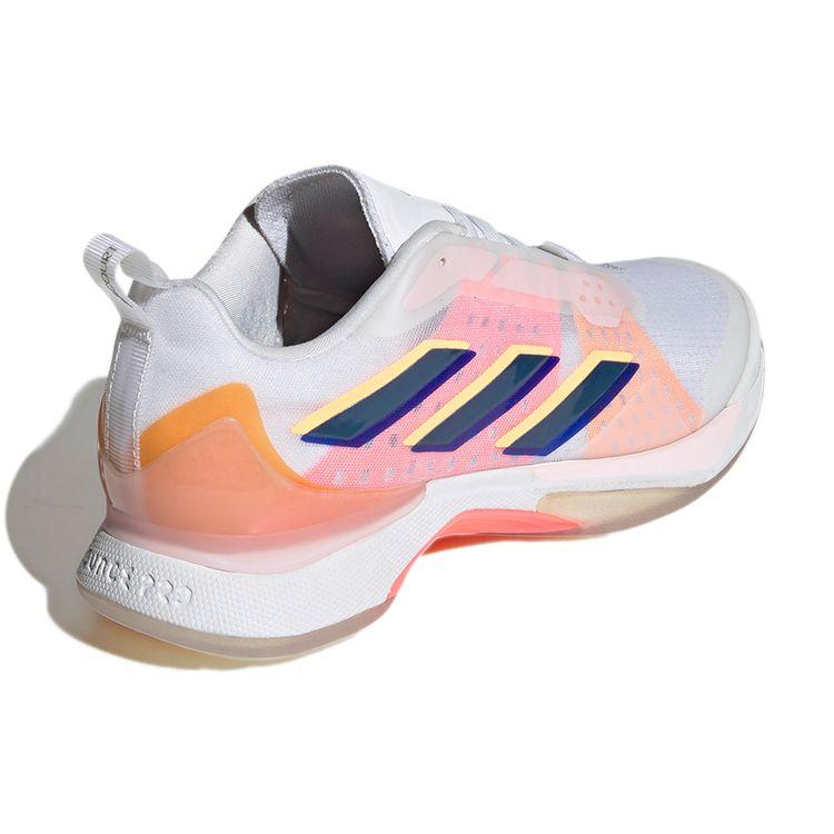 adidas Avacourt White Legacy Indigo Женские кроссовки Cloud-White Flash-Orange GZ0690