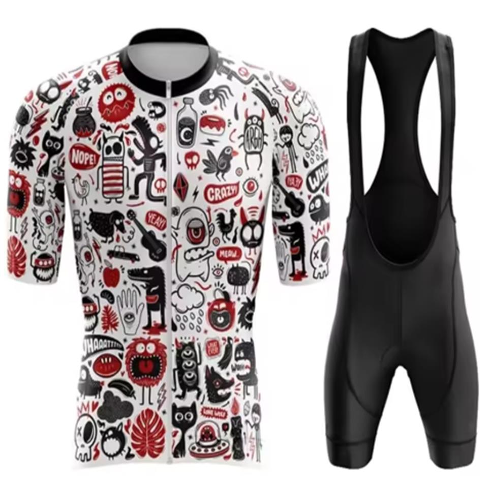 2026 Men's Cycling Clothes Wear Better Rainbow Team Cycling Jersey Short Sleeve Cycling Clothing Summer Road Bike Sets