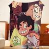 Мультяшное одеяло-плед S-Steven U-Universe-ee, Легкое, Уютное, Прочное, Стирающееся, Милое, Крутое
