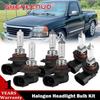 Для GMC Sierra 1500 2500 2003-2006 Галогеновый комплект фар ближнего дальнего света и противотуманных фар