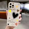 Мягкий силиконовый чехол для телефона Graffiti Black Devil Love Heart для iPhone 16 15 14 13 12 11 Pro Max 7 8 15 Plus X XR XS SE 2020