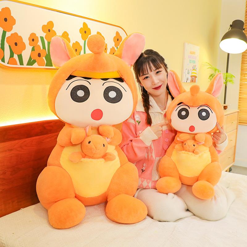 Кенгуру Мелок Маленький Новая Кукла Плюшевая Игрушка Кукла Милая Большая Подушка Детская Девочка Подарок на День Рождения Тряпичная Кукла