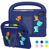 For Apple iPad Mini 6 7 2021 2024 A17 Pro A2567 A2568 A2993 A2995 A2996 Case Kids Safe Cartoon Letter Portable EVA Foam Shockproof Stand Tablet Cover