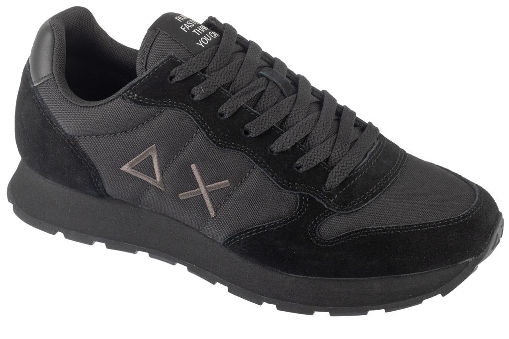 SUN68 Tom Solid, Mens Black Sneakers