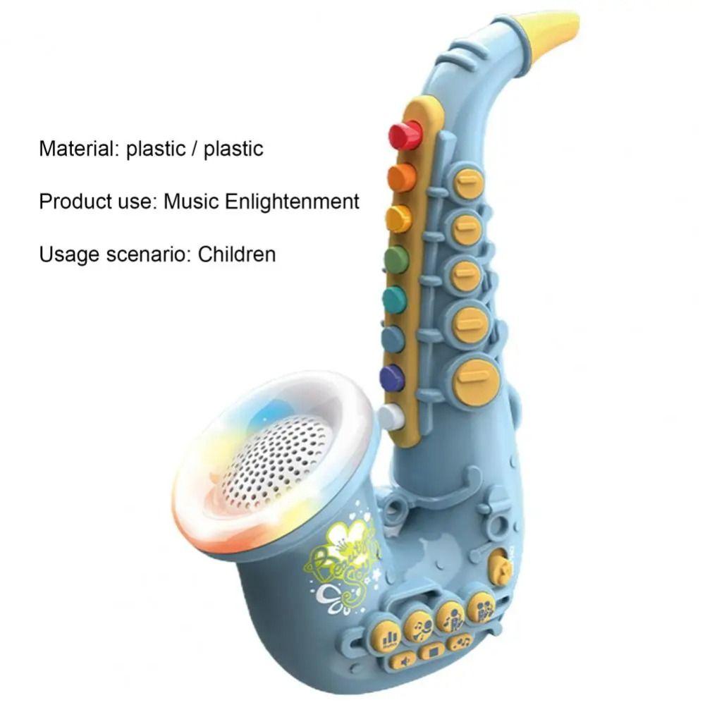 Simulation Kids Instrument Musical Toy Instruments Saxophone Toy  Toddler Educational