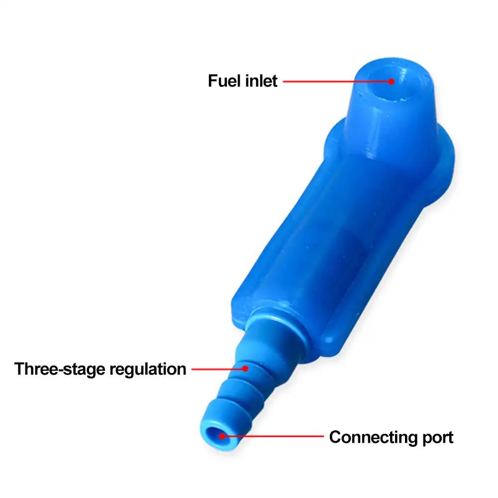 1.2m/2m Автомобильный насос для замены тормозной жидкости, пустой сливной масляный спускной клапан, синий масляный соединитель, аксессуары для заливки масла в автомобиль