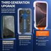 5Pcs Ultra HD 8K Dust Free Screen Protector For iPhone 16 15 14 13 12 11 17 Pro Max 16e Plus 17 Air Glass Easy Installation Box2