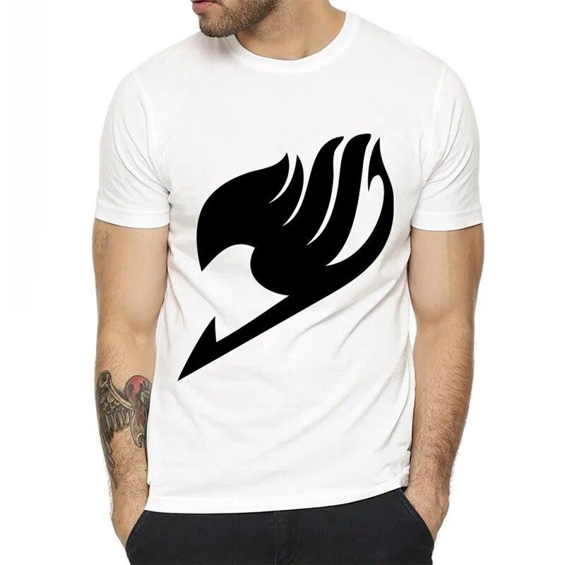 Модная дизайнерская футболка в стиле «сказка о хвосте», мужские летние топы с коротким рукавом и круглым вырезом, удобные