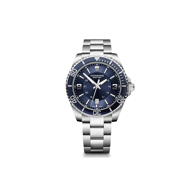 Часы VICTORINOX MAVERICK LARGE, Синие, 242007 [Официальный продукт для внутреннего рынка] 5-летняя гарантия