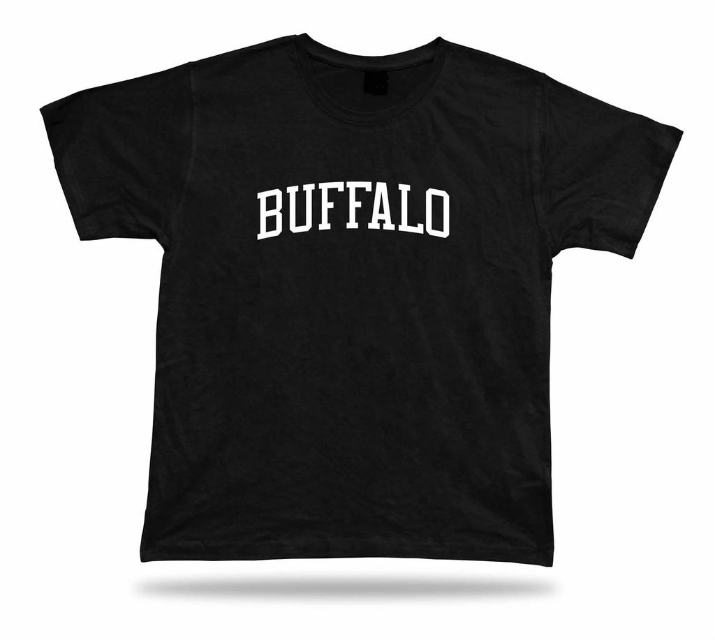 T-Shirt Stylish Cotton Classic Apparel great gift casual Buffalo NY Lake Erie