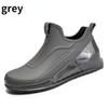 Winter Men's Outdoor Anti-Slip Hiking Shoes Sand Creek Fishing Rain Boots Work Shoes Durable Waterproof Fishing Shoes