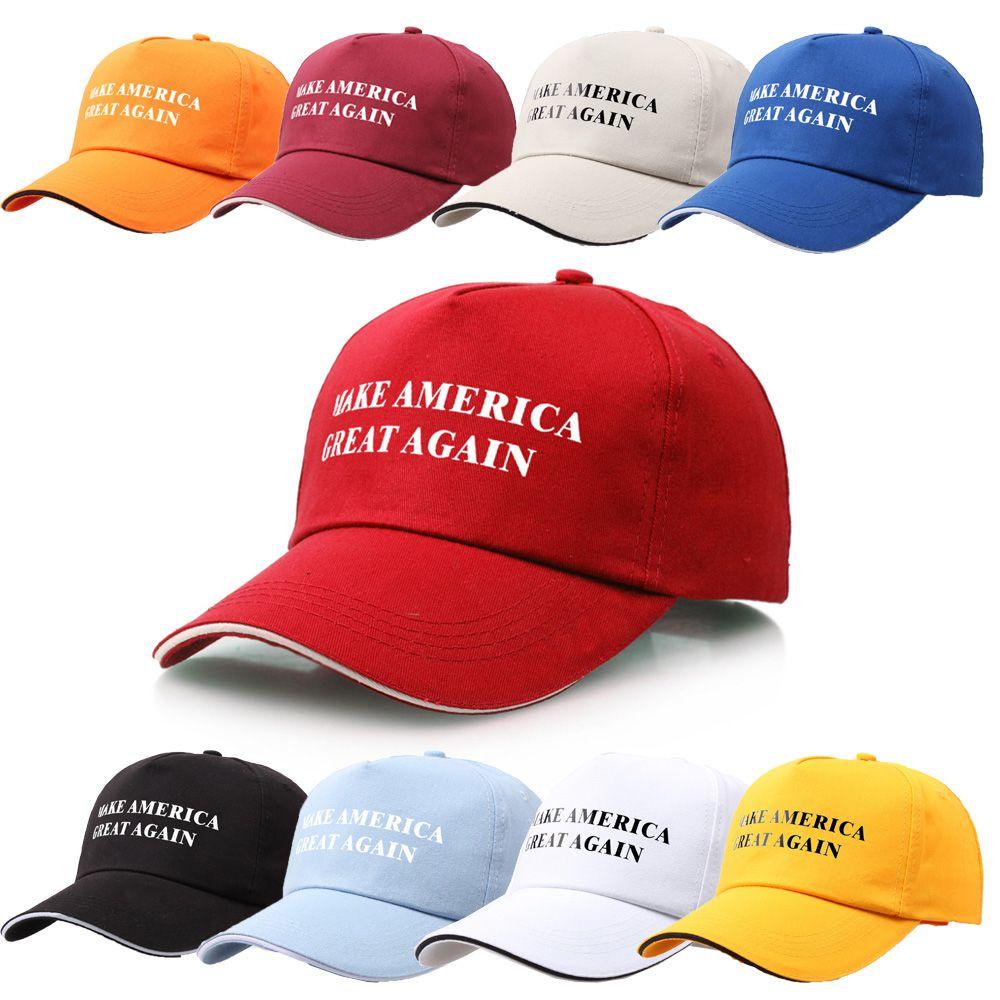 America Great Make Again Maga Hat Donald Trump Republican Adjustable Cap Red