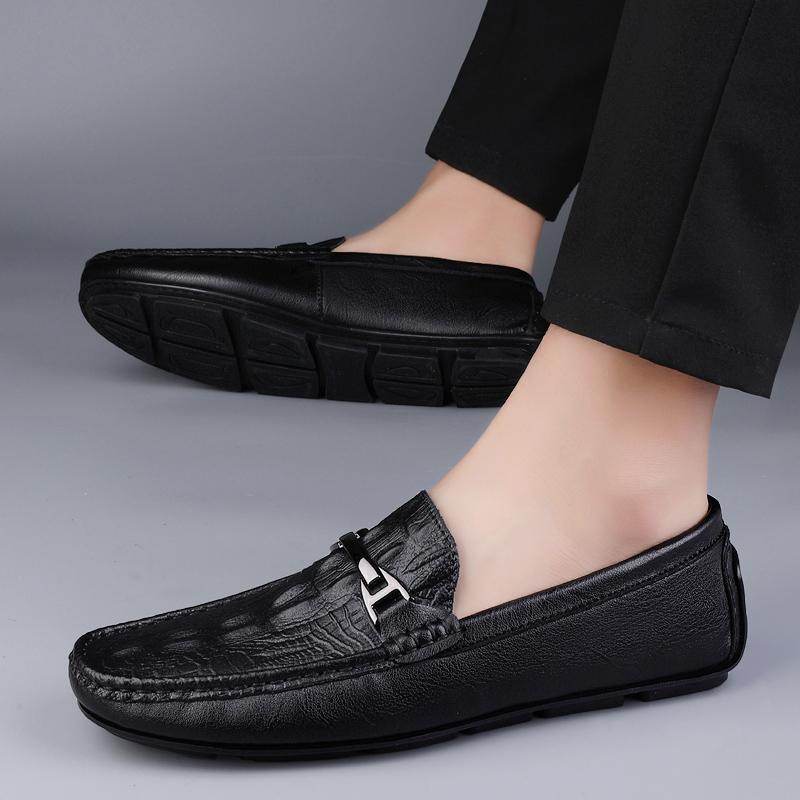Fashion Classic Men Shoes for Wedding 2024 Fashion Mens Slip On Driving Shoes New Arrival Men's Lightweight Casual Shoes Mens Loafers